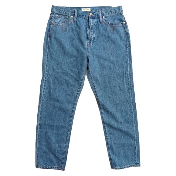 Madewell Women's Straight Leg Jeans - Light Blue - Picture 4 of 12